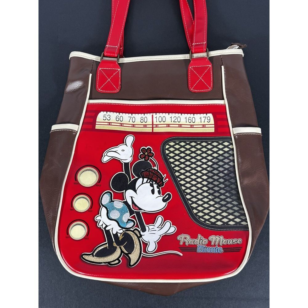 Disney Radio Mouse Minnie Large Shoulder‎ Bag Karactermania Barcelona Spain